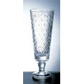 Diamond Net Vase - Italian Lead Crystal (15 1/2"x6")